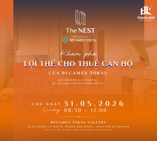 MIDORI PARK THE NEST - SỰ KIỆN "KHÁM PHÁ LỢI THẾ CHO THUÊ CỦA BECAMEX TOKYU"
