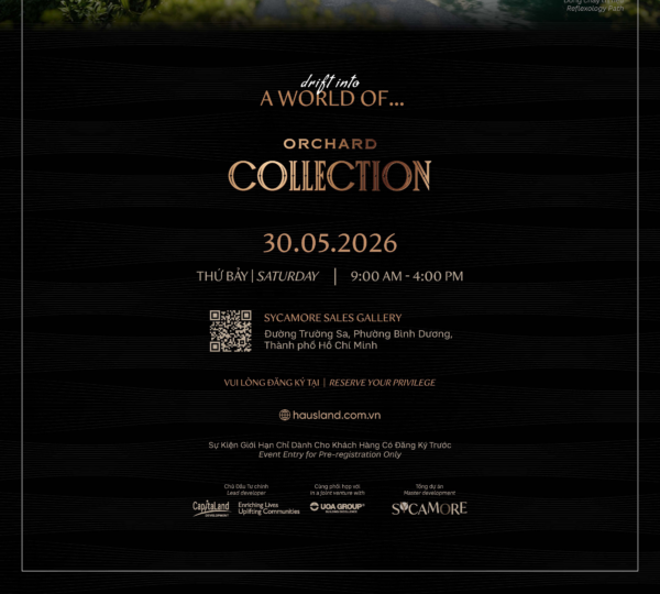 ORCHARD COLLECTION - SỰ KIỆN "DRIFT INTO A WORLD OF ORCHARD COLLECTION 30.05.2026" 2 ORCHARD COLLECTION - SỰ KIỆN "DRIFT INTO A WORLD OF ORCHARD COLLECTION 30.05.2026"