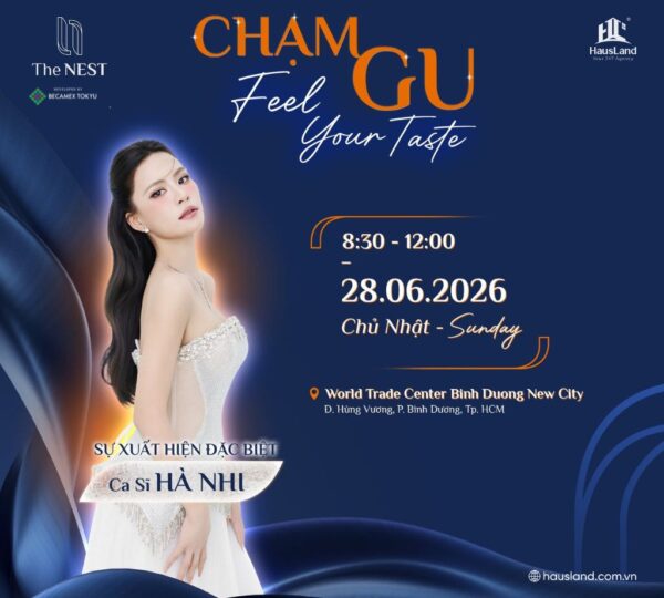 THE NEST | SỰ KIỆN CHẠM GU – FEEL YOUR TASTE 28.06.2026