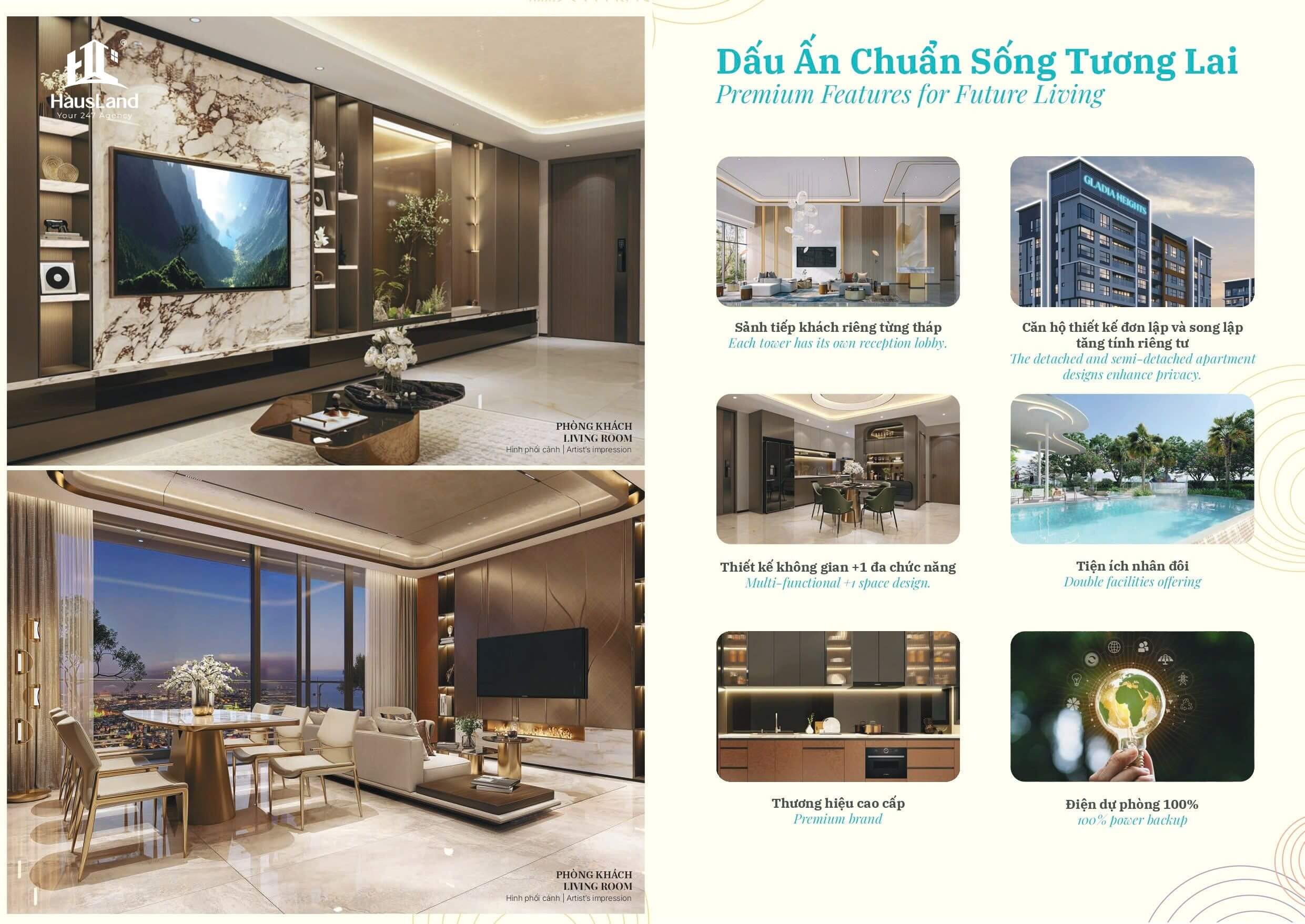 Khai trương nhà mẫu Gladia Heights - Kiến tạo chuẩn sống tương lai giữa tâm điểm Khu Đông 9 Chuẩn sống tương lai Gladia Heights