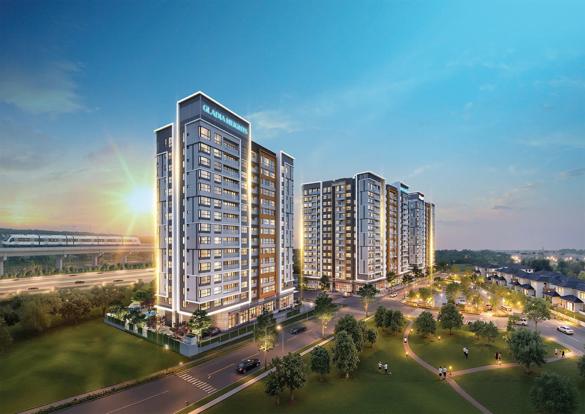 Vị trí Gladia Heights | Đón đầu hạ tầng tỷ đô 2026 - 2027 2 Dự án Gladia Heights