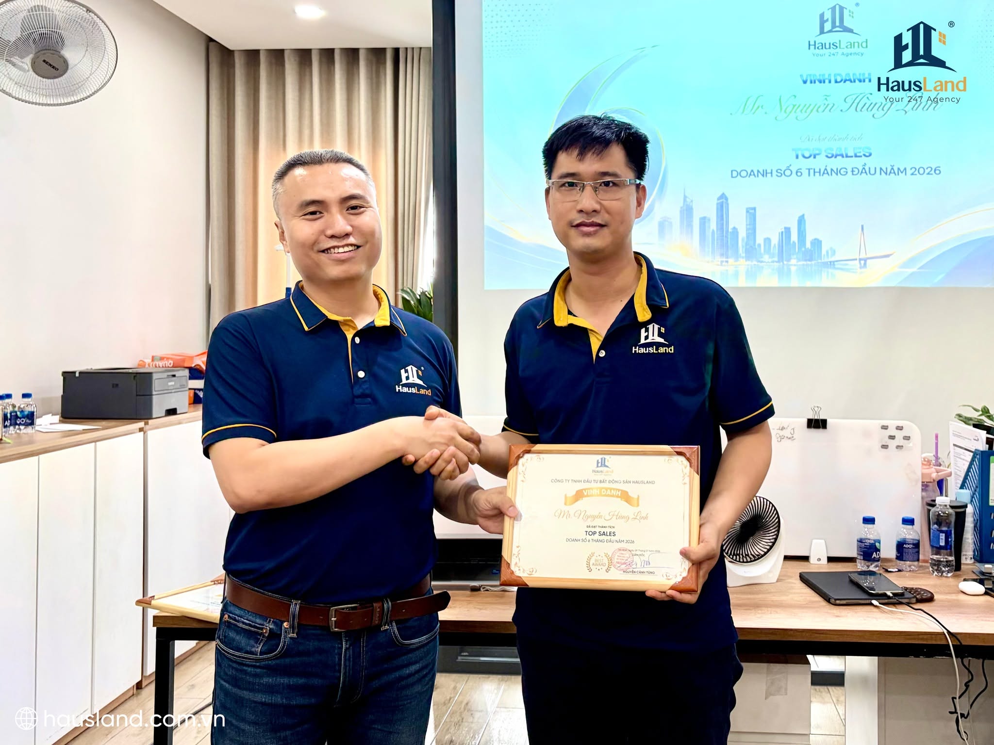 HausLand nhìn lại hành trình 06 năm phát triển: Gắn kết nội lực – Bứt phá thành công 25 Nguyễn Hùng Linh – Top Sales Doanh số 6 tháng đầu năm 2026