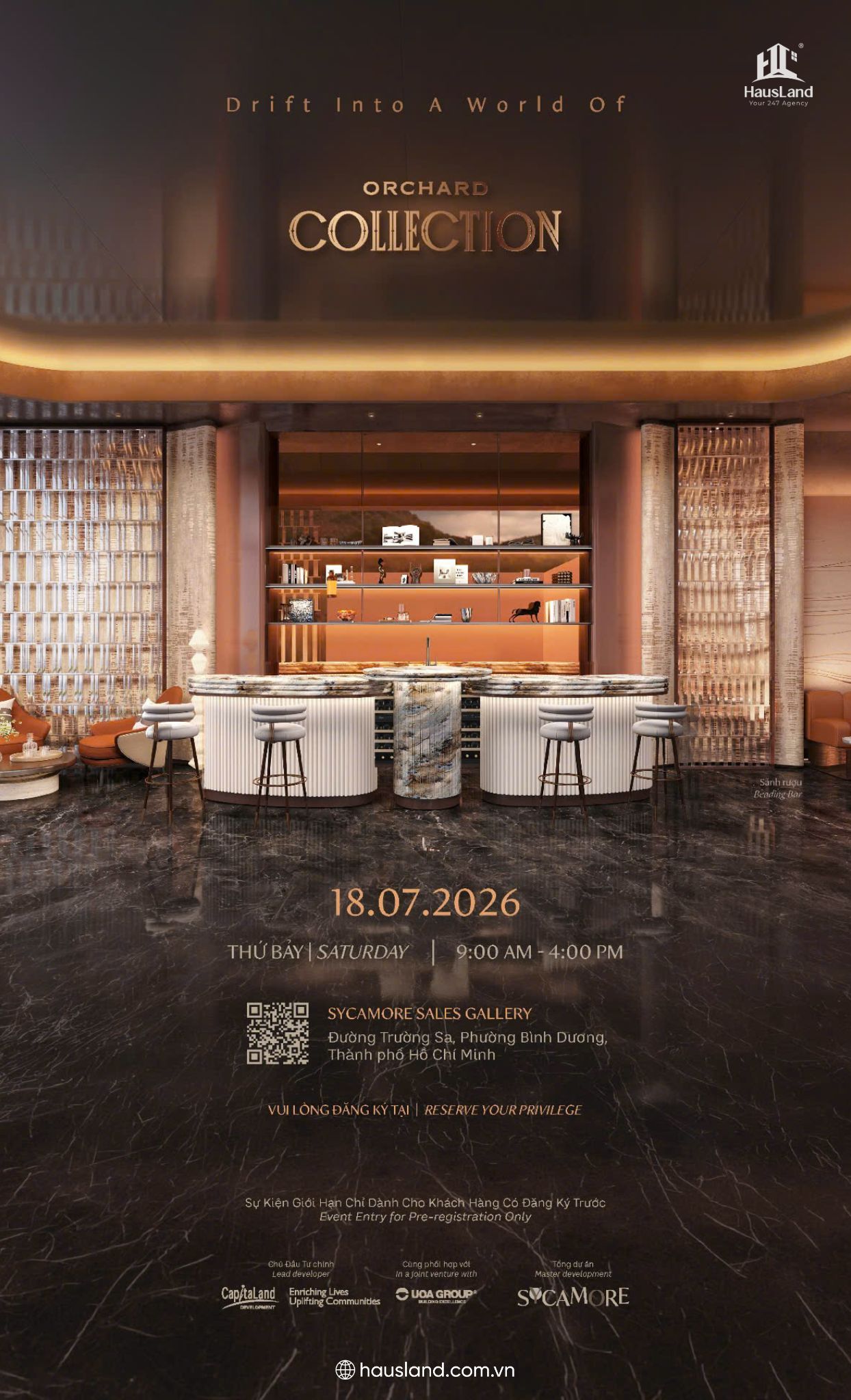 SỰ KIỆN TRẢI NGHIỆM | ORCHARD COLLECTION @ SYCAMORE 18.07.2026 1 SỰ KIỆN TRẢI NGHIỆM | ORCHARD COLLECTION @ SYCAMORE 18.07.2026