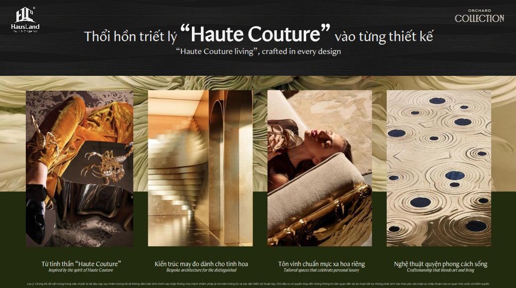 Orchard Collection – Bộ sưu tập đặc quyền giữa lòng đô thị Sycamore 3 Phong cách sống Haute Couture Living tại Orchard Collection