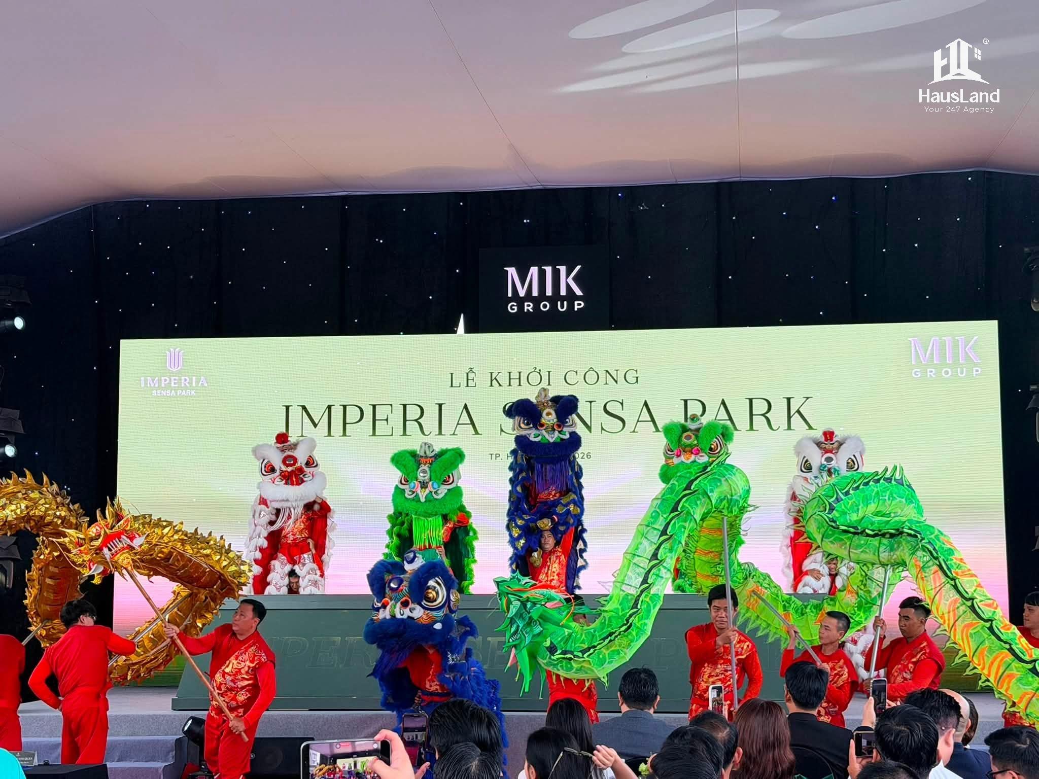 Lễ khởi công dự án Imperia Sensa Park: Khởi đầu diện mạo cho một nhịp sống mới 4 Không khí mở đầu lễ khởi công dự án Imperia Sensa Park