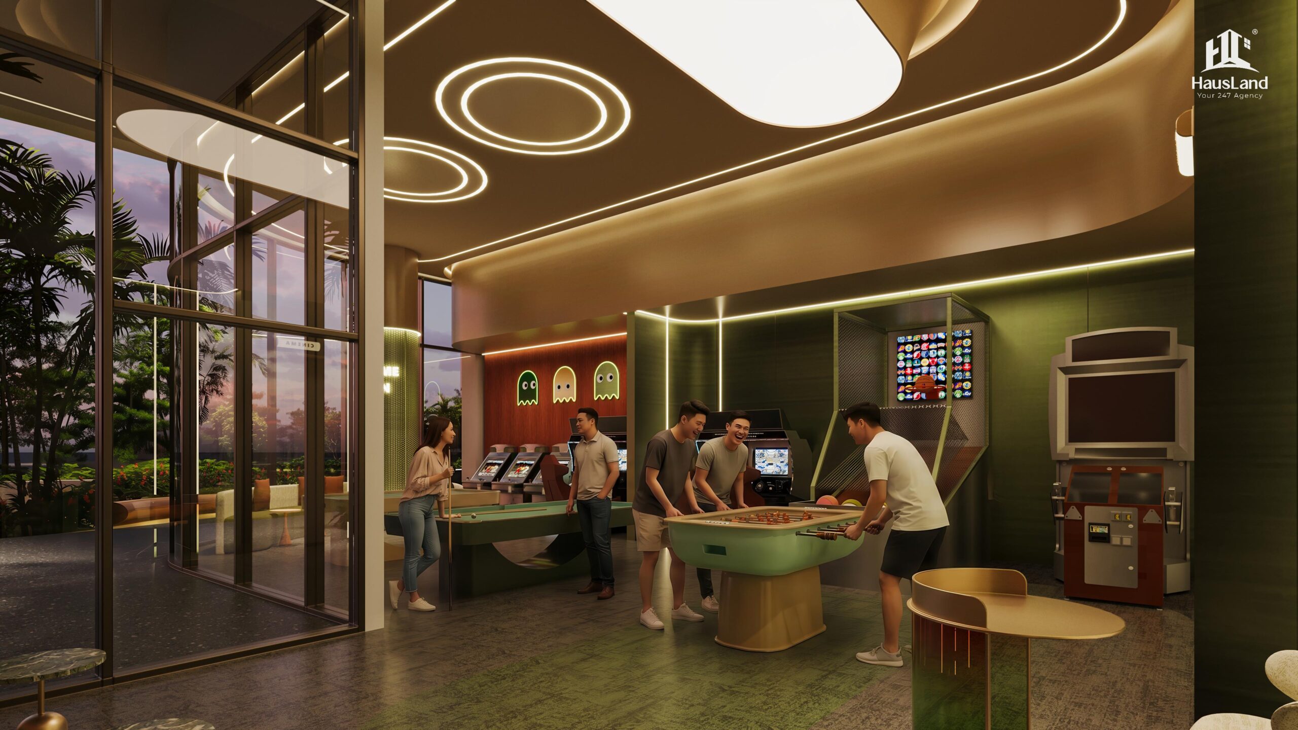 Tiện ích Palm River - Nâng tầm chuẩn sống nghỉ dưỡng giữa lòng khu Đông 9 Tiện ích Palm River - Clubhouse