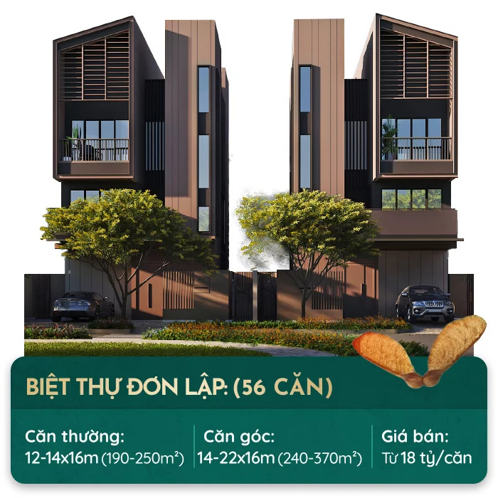 The Orchard Sycamore - Dấu ấn phân khu thấp tầng đầu tiên tại Đại đô thị 9 Biệt thự đơn lập The Orchard Sycamore