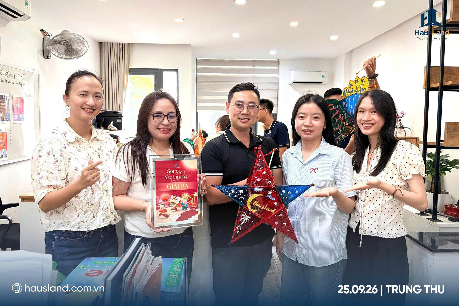 Trung thu HausLand 2026 | Gom đèn gói trăng - Yêu thương gắn kết 15 Đội giải ba trong cuộc thi | Trung thu HausLand