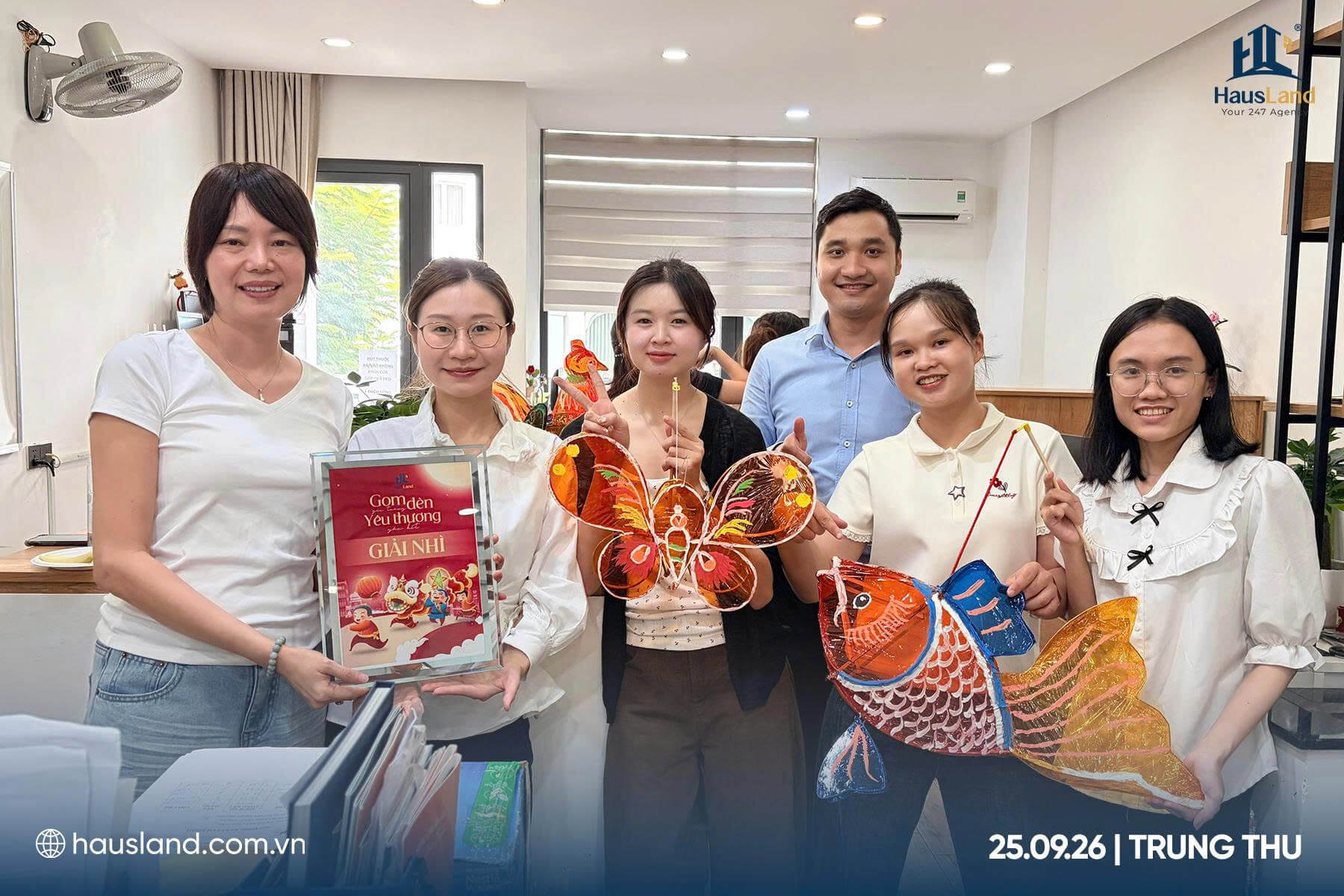 Trung thu HausLand 2026 | Gom đèn gói trăng - Yêu thương gắn kết 14 Hai đội đồng hạng nhì trong cuộc thi | Trung thu HausLand