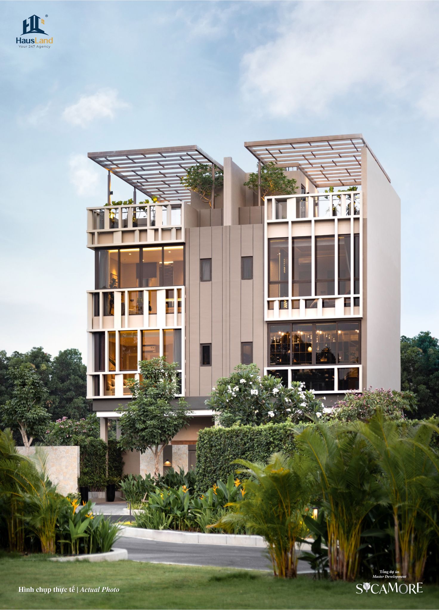 The Orchard Sycamore - Dấu ấn phân khu thấp tầng đầu tiên tại Đại đô thị 6 Hình chụp thực tế dự án The Orchard Sycamore