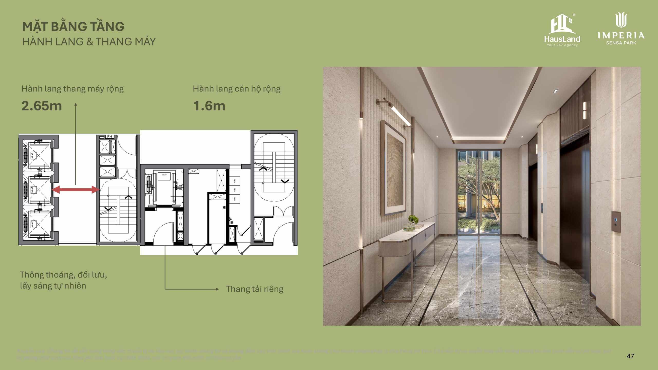 Dự án Imperia Sensa Park: Dấu ấn mới của MIK Group tại khu Đông TP. HCM 10 Mặt bằng tầng hành lang thang máy dự án Imperia Sensa Park