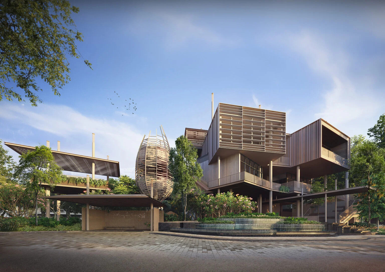 The Orchard Sycamore - Dấu ấn phân khu thấp tầng đầu tiên tại Đại đô thị 10 The Canopy Clubhouse tại The Orchard Sycamore