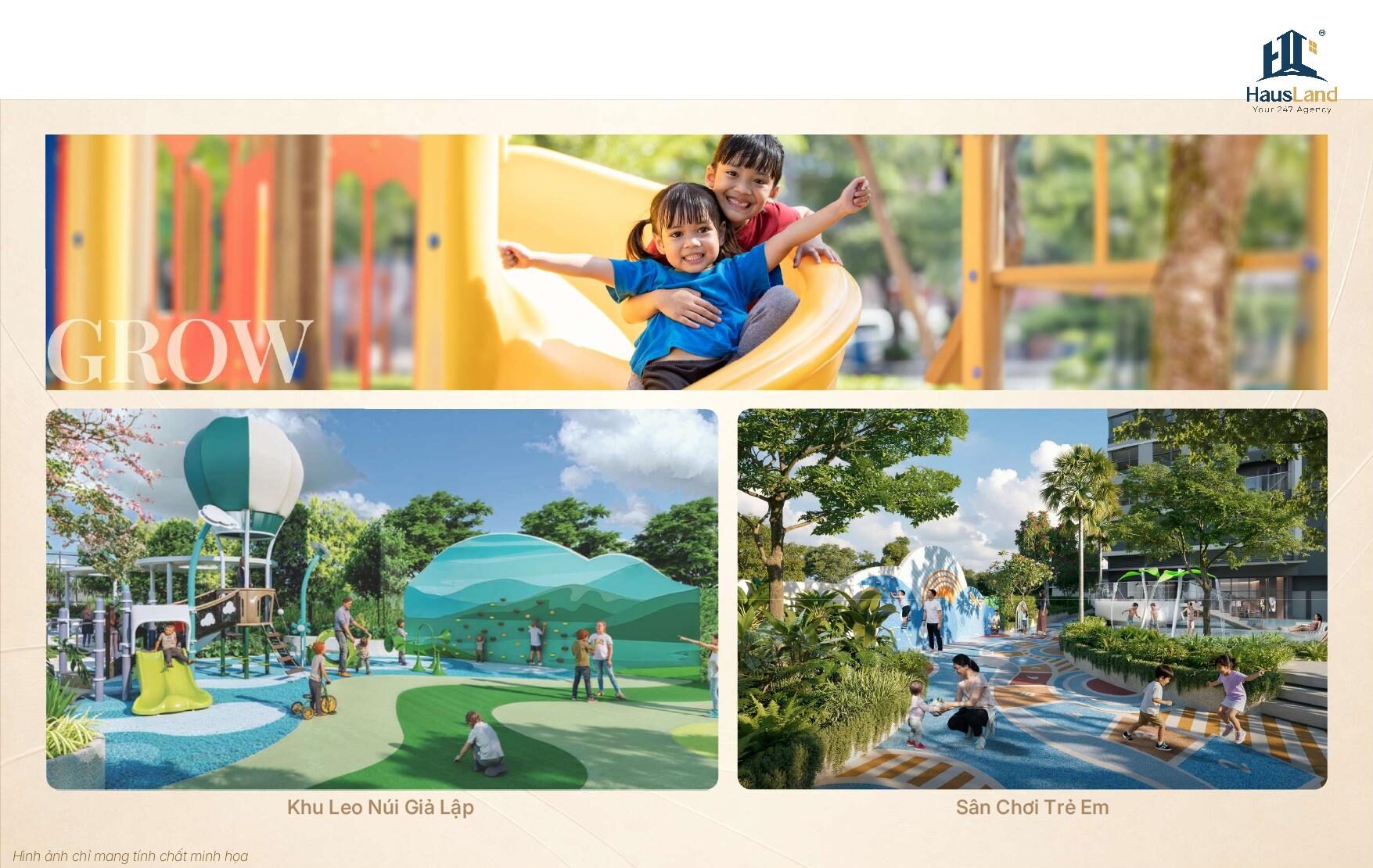 Gladia Heights chính thức triển khai giai đoạn 2 - Kiến tạo chuẩn sống tương lai 5 Grow - Hệ giá trị tiện ích tại Gladia Heights
